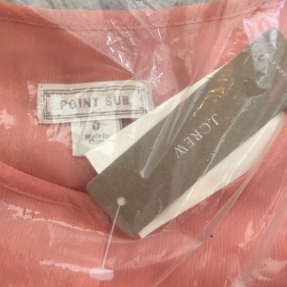 J crew Ruffle Dress in Crinkle Chiffon - Picture 4 of 5